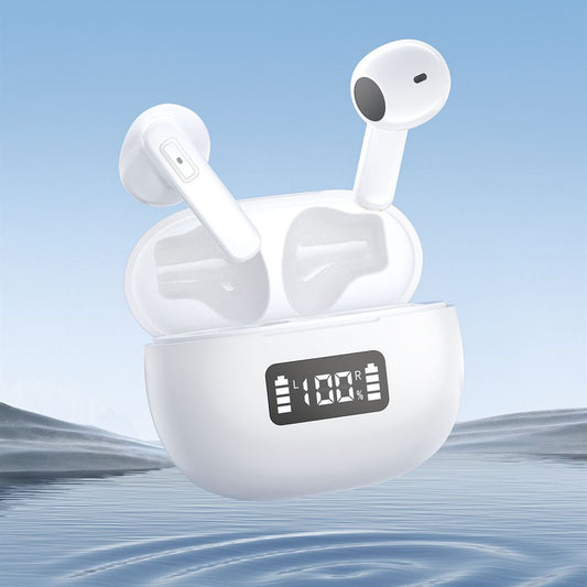 Waterproof Bluetooth Earpods with Digital Display